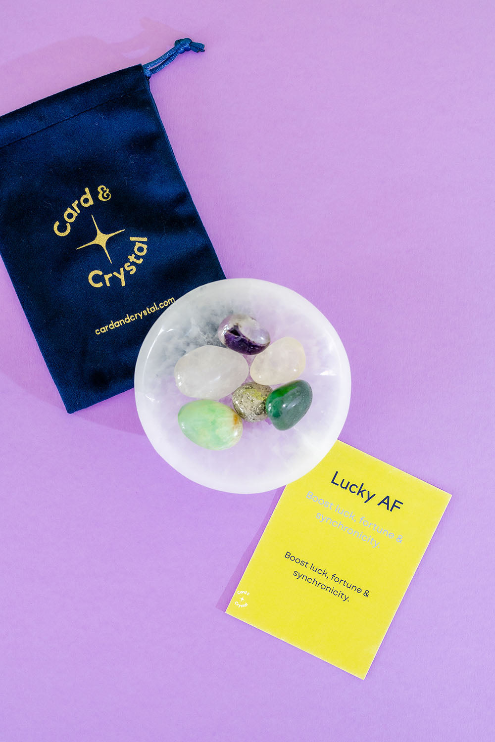 Card and Crystal