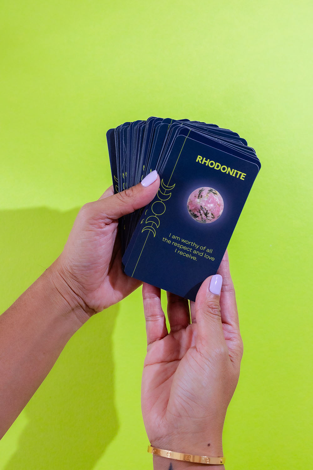 Affirmation cards - Crystals