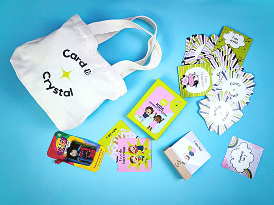 Kids Affirmation Cards + Worry Doll Bundle